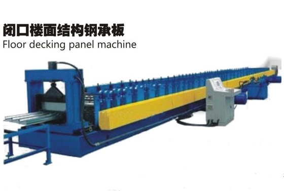 دستگاه رول شکل دهی کف فولادی نوع بسته 1000mm