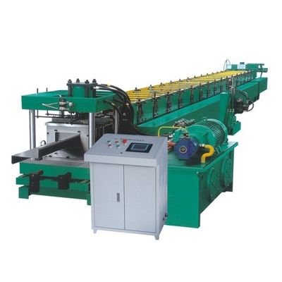 Blue Z Purlin Roll Forming Machine 10m / min برای فولاد رنگی