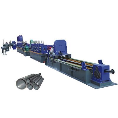 دستگاه رول تشکیل لوله روبشی CE Downspout 50m / min با فرکانس بالا جوش داده شده
