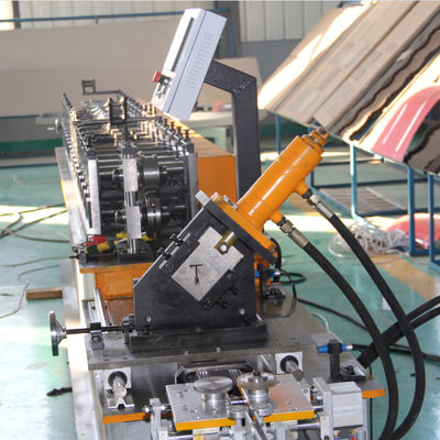 T Bar Keel Roll Forming Machine 8m / min 15 Roller Station