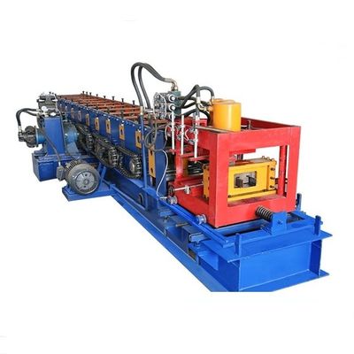 Hydraulic CZ Purlin Roll Forming Machine 5T Double Head Decoiler