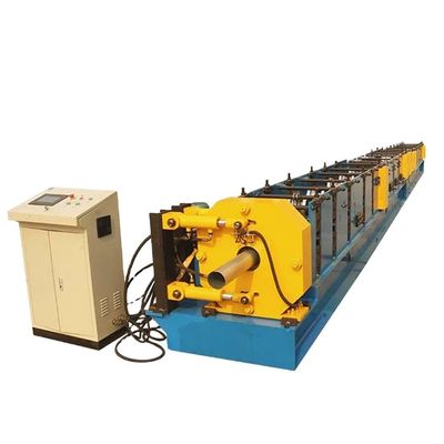 رول تشکیل لوله گرد 3.5T 6 متر در دقیقه 18 پایه