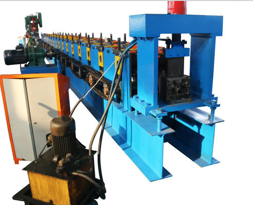 4.5T Storage Rack Roll Forming Machine 5.5KW برای ورق آلومینیوم