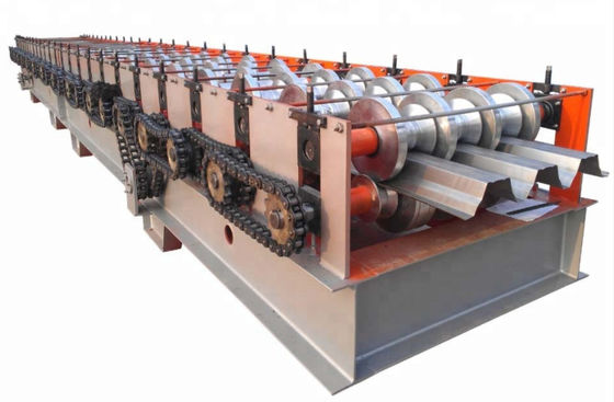 5T Panel Roll Forming Machine 8 / min عرشه طبقه فلزی