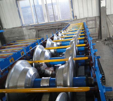 Ridge Steel Sheet Roll Forming Machine ISO برش هیدرولیک