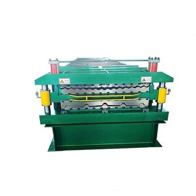 ISO Color Steel Roll Forming Machine 5T برای صفحه کاشی سقف