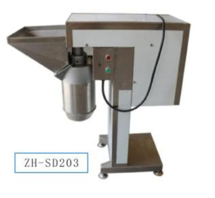 200 کیلوگرم در ساعت ماشین سنگ زنی خمیر سیر زنجبیل فولاد ضد زنگ