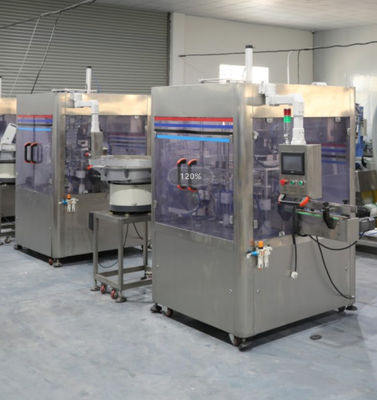 صفحه بسته بندی کیسه پر کردن دستگاه بسته بندی 4KW 7200bph