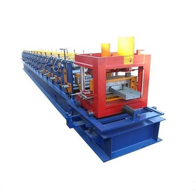 15T CZ Purlin Roll Forming Machine 90 mm Roller Hydraulic Punching