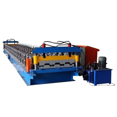 3T دستگاه رول تشکیل عرشه فلزی برای ورق های فولادی رنگ 12m / min