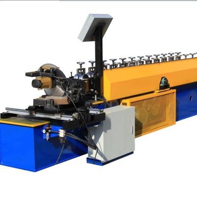 3.2T فولاد شاتر درب رول رول تشکیل دستگاه 5.5KW 12 ایستگاه