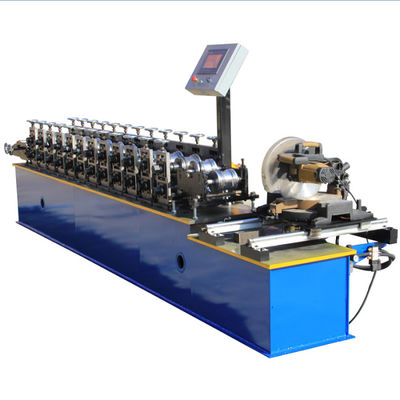 3.2T فولاد شاتر درب رول رول تشکیل دستگاه 5.5KW 12 ایستگاه