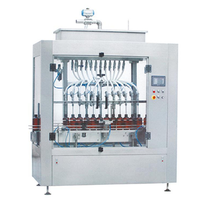 دستگاه بسته بندی پرکننده 12 سر خود جریان 3000bph 500W