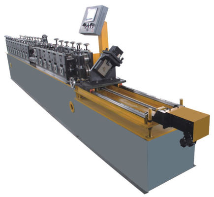 T Bar Keel Roll Forming Machine 8m / min 15 Roller Station