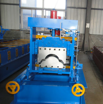 Ridge Steel Sheet Roll Forming Machine ISO برش هیدرولیک
