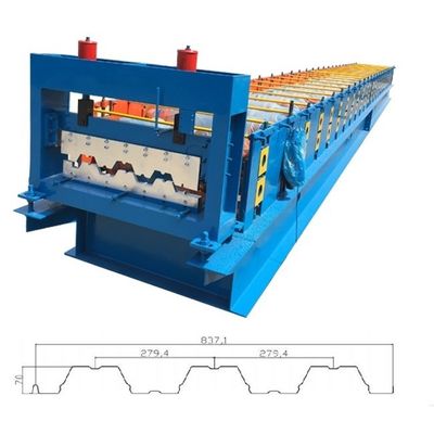 ورق کاشی 8T ماشین 15KW برای طبقه کف فولادی