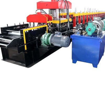 5T Highway Guardrail Roll Forming Machine 5m / min 15KW